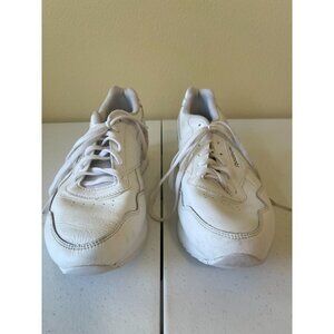 Reebok Classic Harman FW8008 'White' Women's Leather Running Shoes Size 10